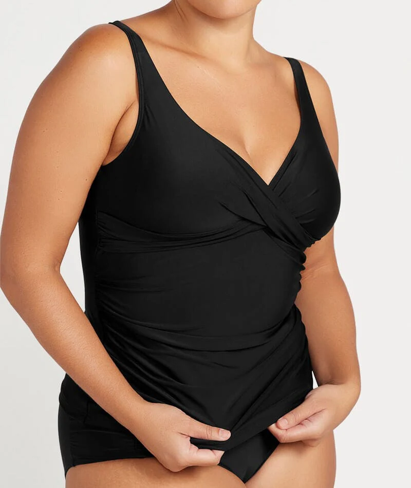 Artesands Recycled Hues Delacroix Wire-free Tankini Top - Black - Image 6