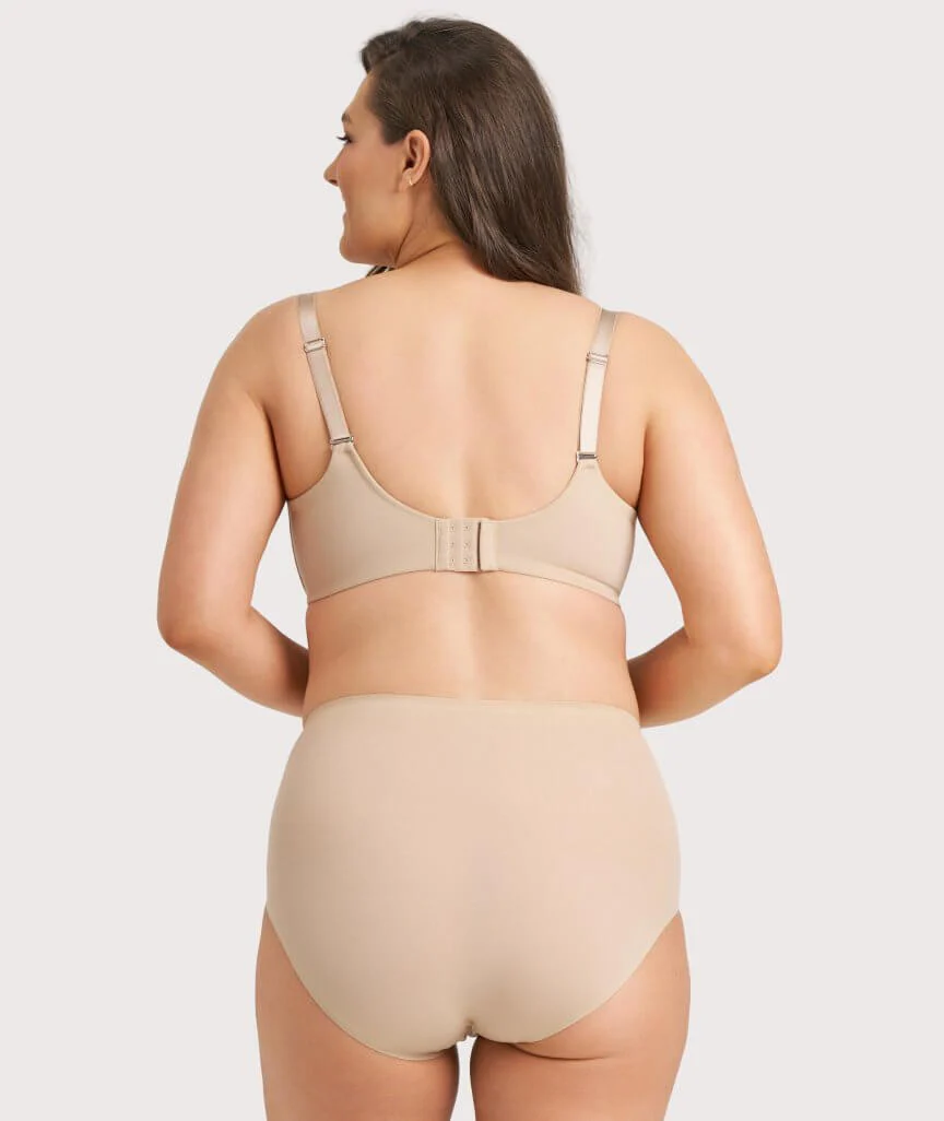 Ava & Audrey Bardot Front-Closing Underwire Bra - Nude - Image 12