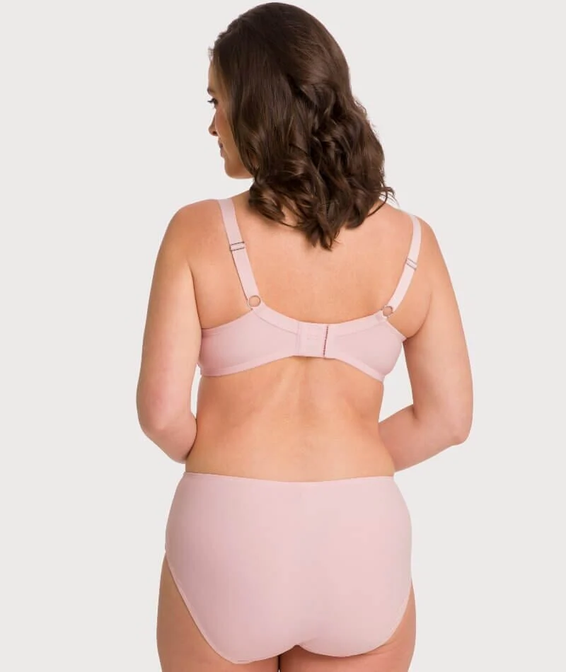 Ava & Audrey Jacqueline Full Cup Underwired Bra 2 Pack - Black/Blush - Image 17