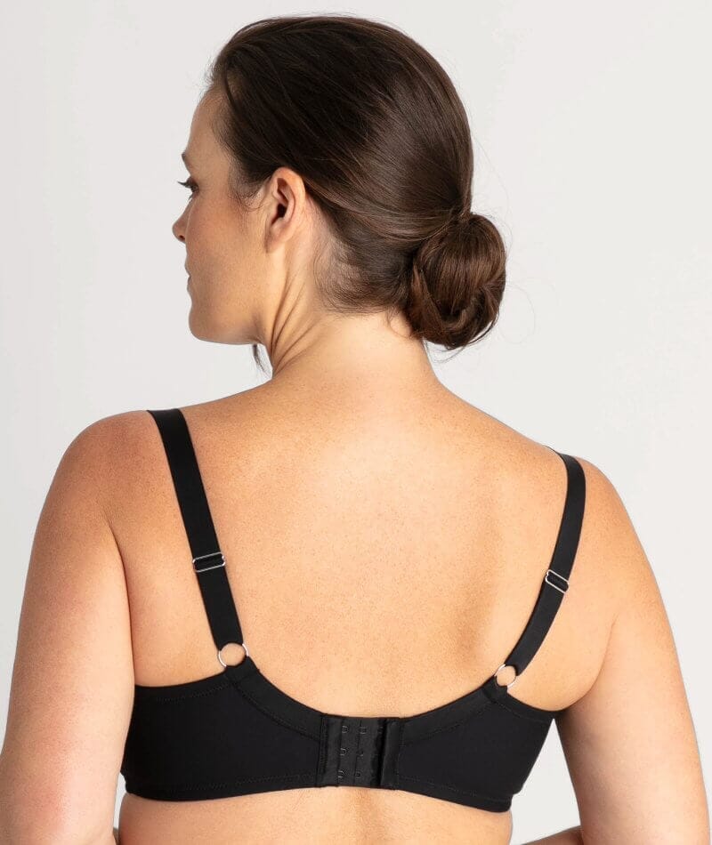 Ava & Audrey Jacqueline Full Cup Underwired Bra 2 Pack - Black/Blush - Image 4