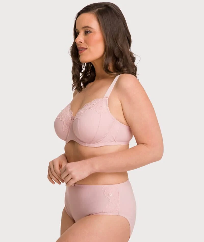 Ava & Audrey Jacqueline Full Cup Underwired Bra 2 Pack - Blush - Image 11