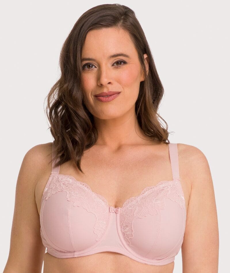 Ava & Audrey Jacqueline Full Cup Underwired Bra 2 Pack - Blush - Image 3