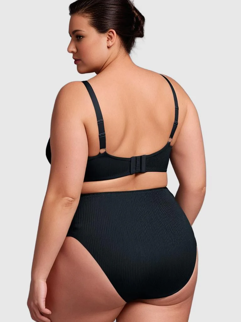 Ava & Audrey Jacqueline Minimiser Full Cup Underwire Bra - Black - Image 8