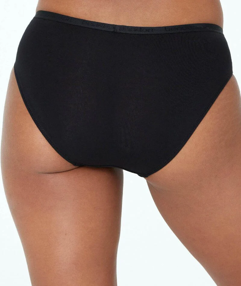 Bendon Body Cotton Bikini Brief - Black - Image 3