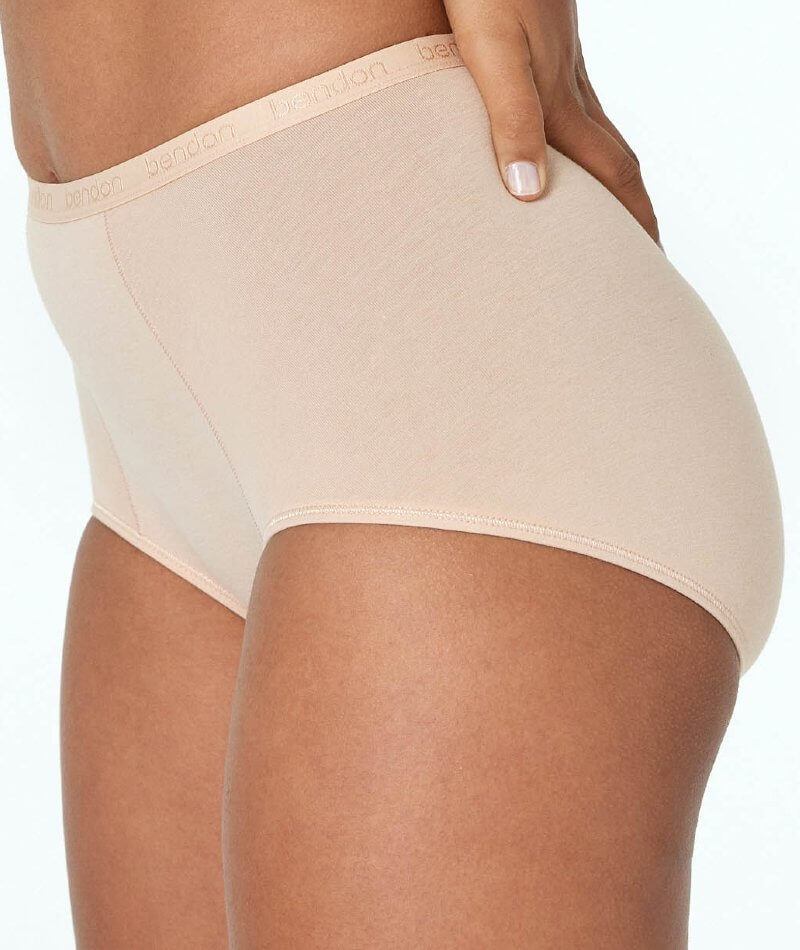 Bendon Body Cotton Trouser Brief - Natural - Image 3