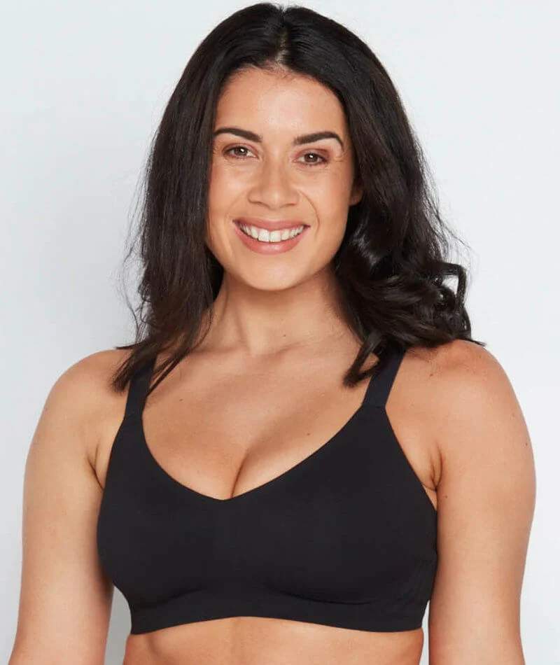 Bendon Comfit Collection Wire-free Bra - Black - Image 4