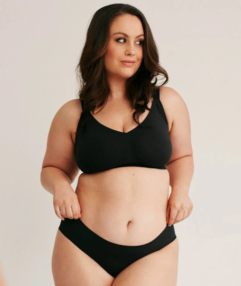 Bendon Comfit Collection Wire-free Bra - Black - Image 8