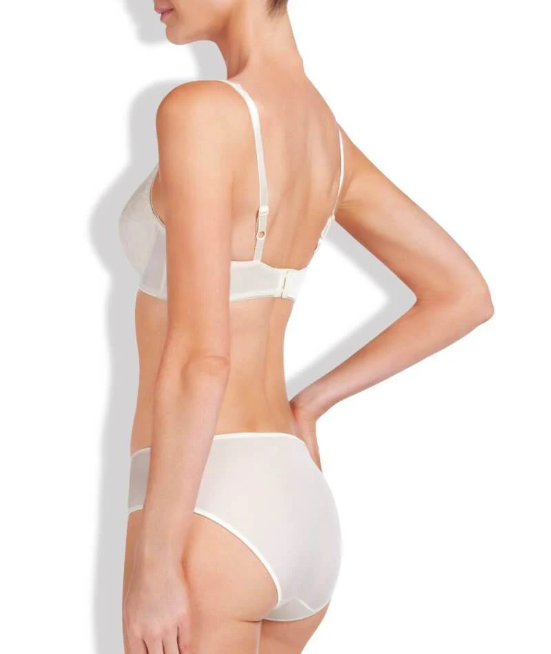 Bendon Damask Contour Underwire Bra - Champagne - Image 4