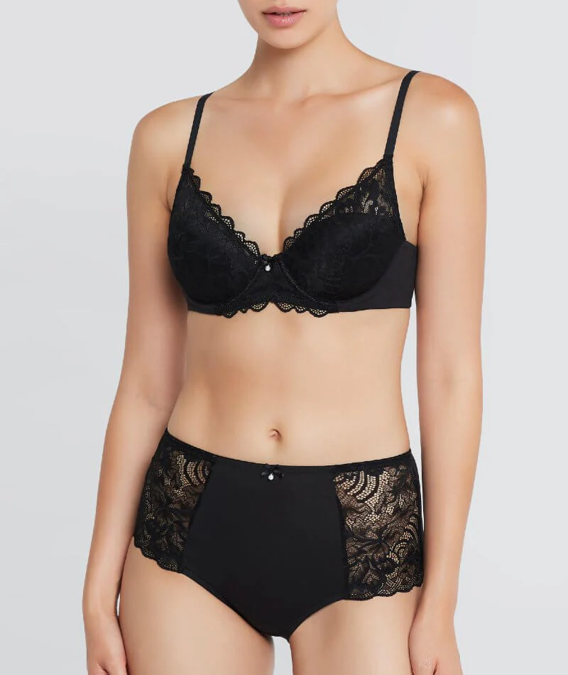 Bendon Embrace Full Brief - Black - Image 5