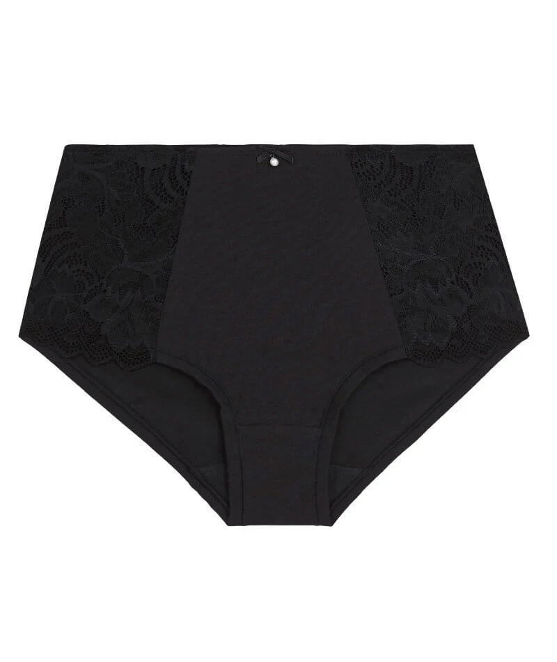 Bendon Embrace Full Brief - Black - Image 7