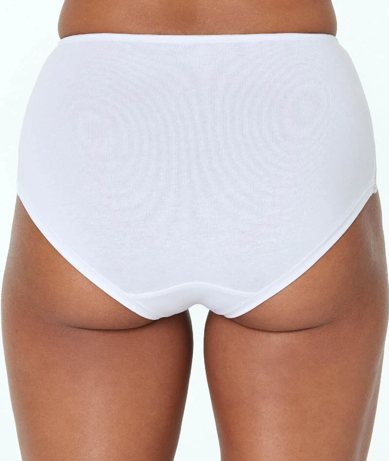 Bendon Embrace Full Brief - White - Image 2