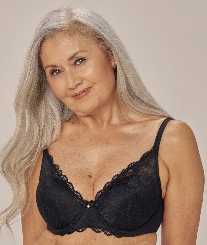 Bendon Embrace Full Coverage Contour Bra - Black - Image 3