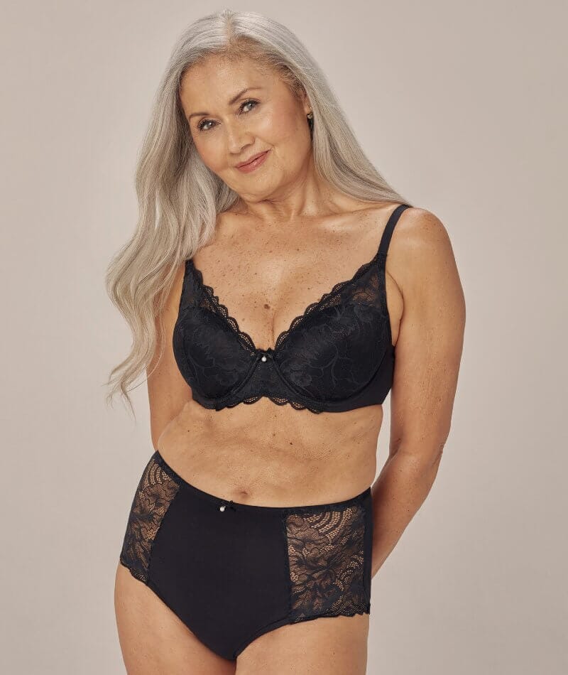 Bendon Embrace Full Coverage Contour Bra - Black - Image 4