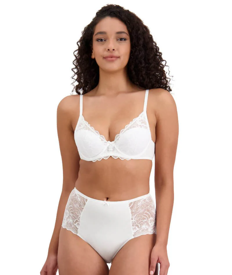 Bendon Embrace Full Coverage Contour Bra - White - Image 4