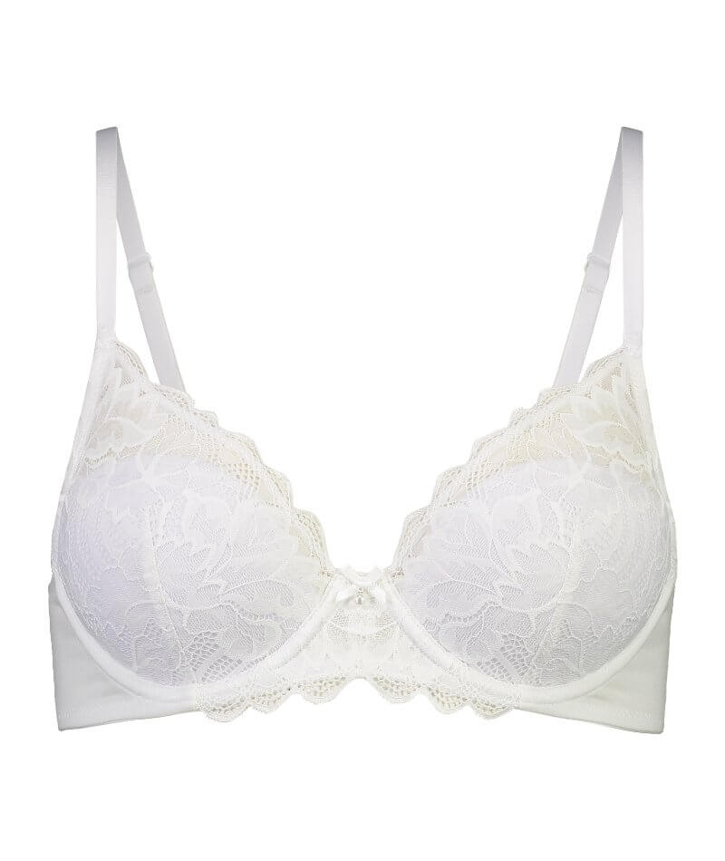 Bendon Embrace Full Coverage Contour Bra - White - Image 6