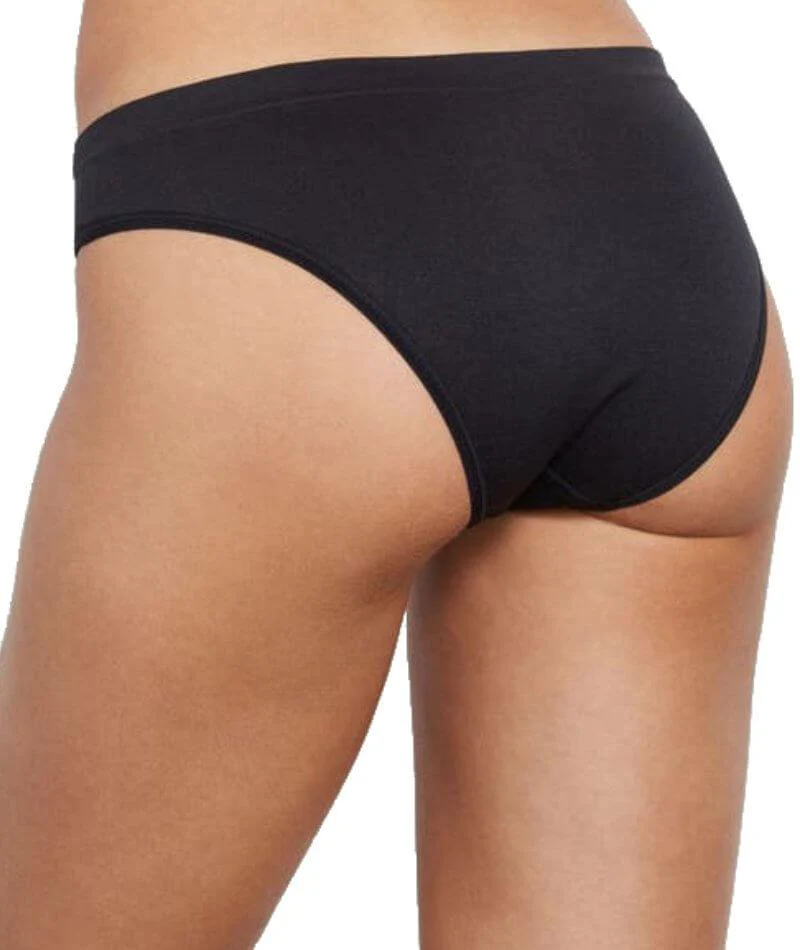 Bendon Everyday Seamless Bikini Brief - Black - Image 2