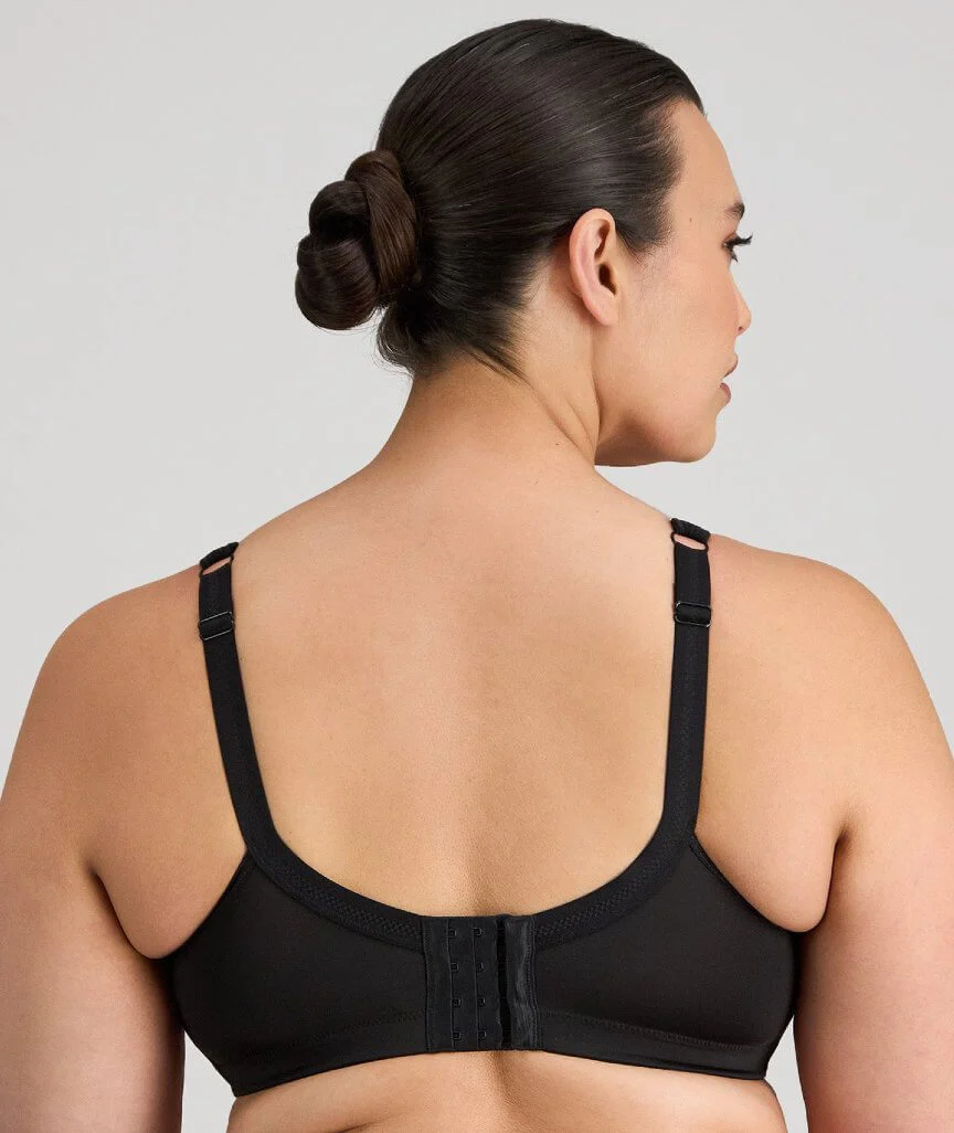 Bendon First Generation Underwire Sports Bra - Black - Image 2