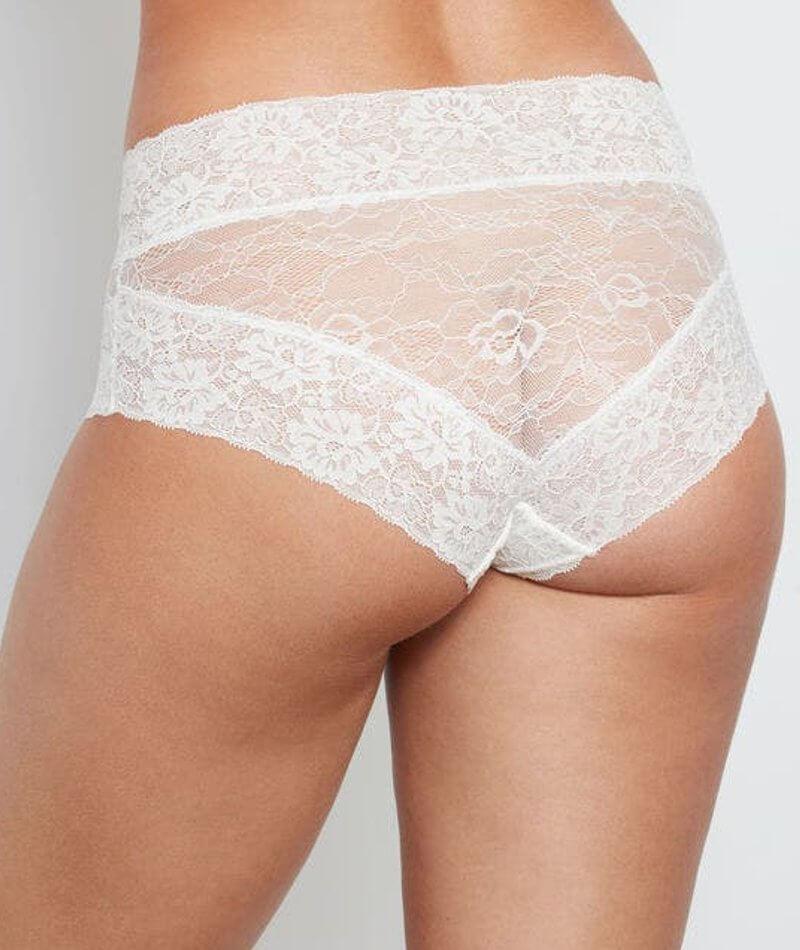 Bendon Lace High Rise Brief - White - Image 2