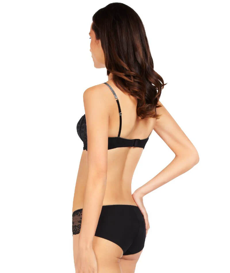 Bendon Sofia Underwire Bra - Jet/Pewter - Image 7