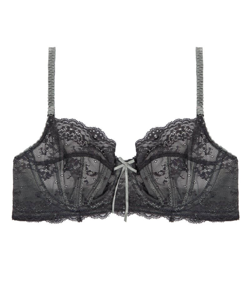 Bendon Sofia Underwire Bra - Jet/Pewter - Image 8