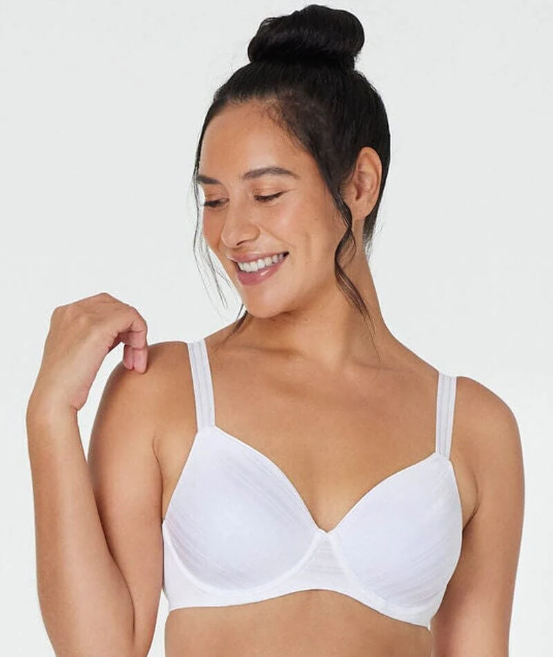 Bendon Rita Full Coverage Contour Bra 2 Pack - Black/White - Image 3