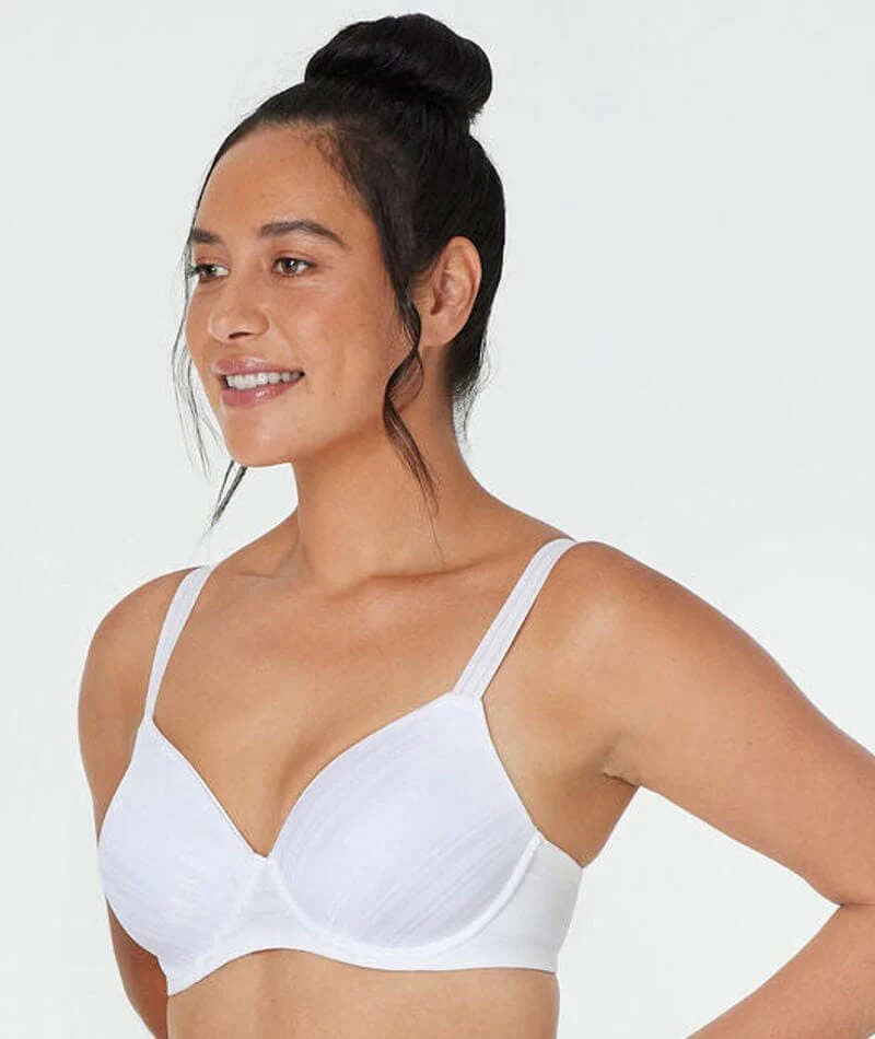 Bendon Rita Full Coverage Contour Bra - White - Image 3