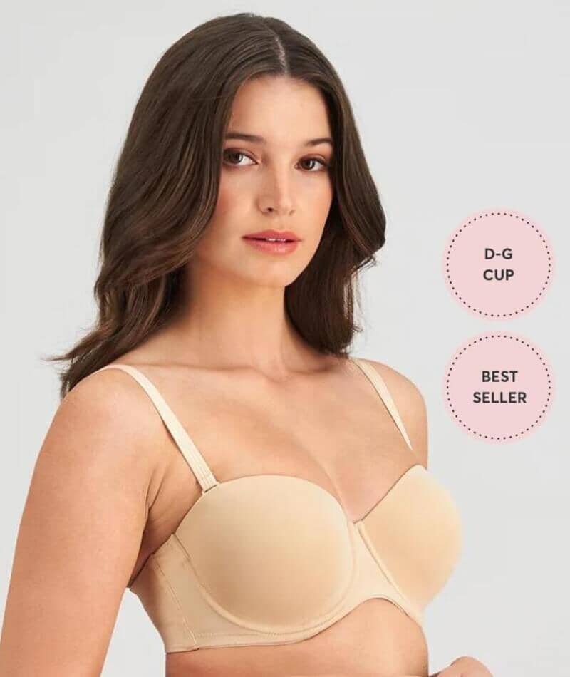 Bendon Sculptress Strapless Bra - Latte - Image 3