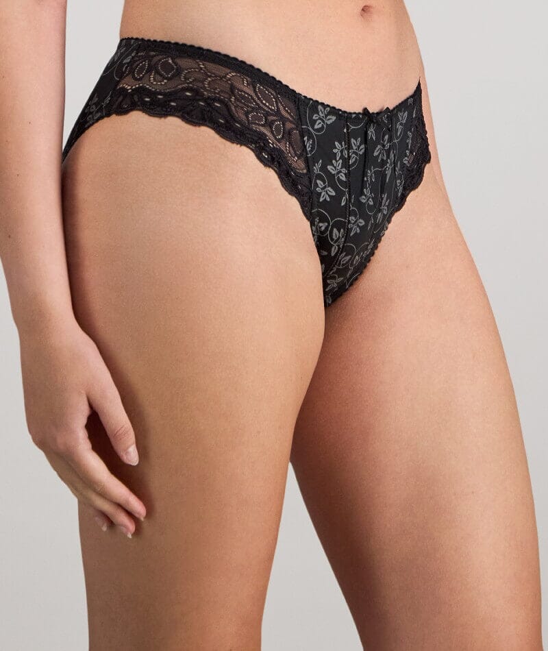 Bendon Yvette Bikini Brief - Black - Image 3