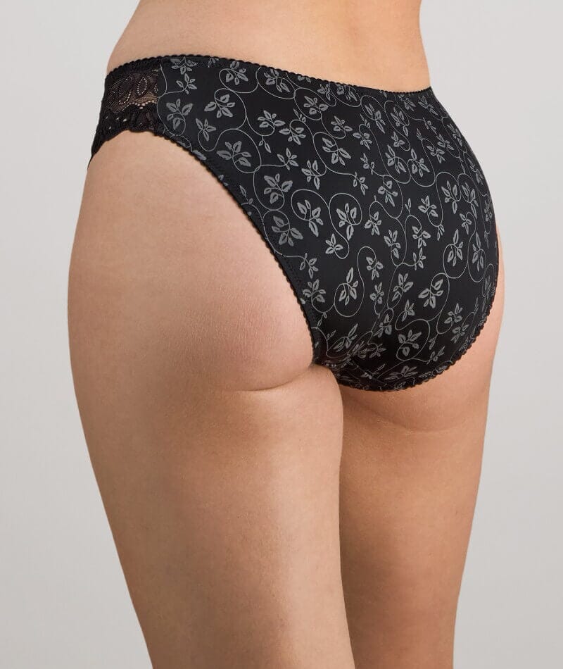 Bendon Yvette Bikini Brief - Black - Image 4
