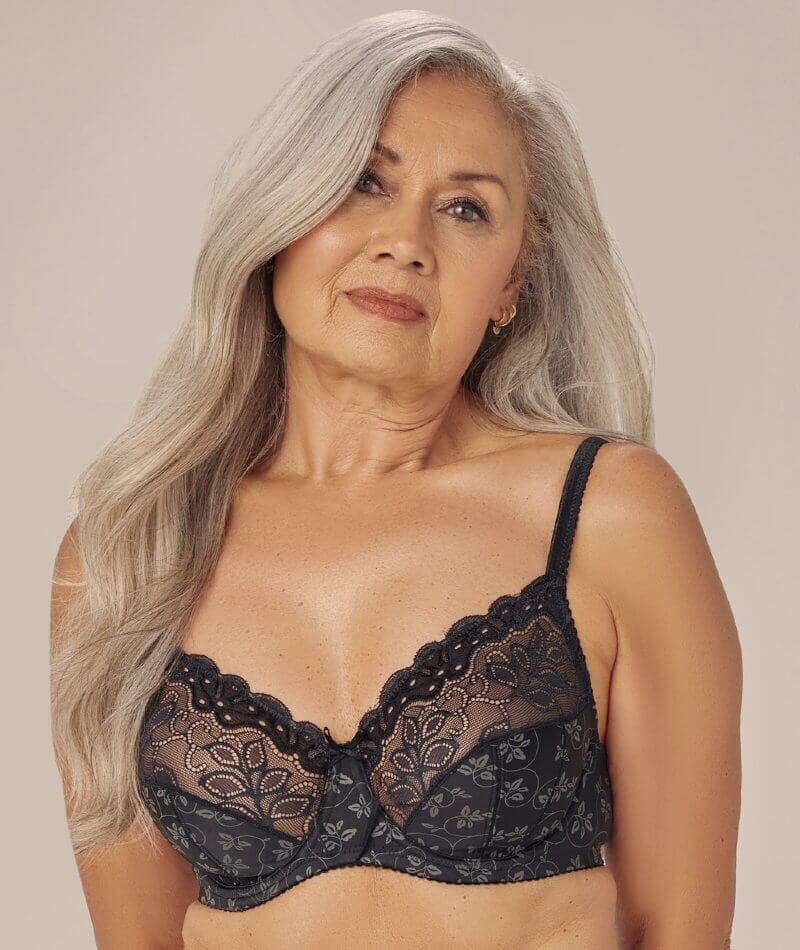 Bendon Yvette Underwire Bra - Black - Image 4