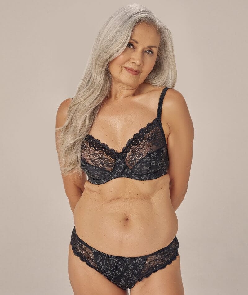 Bendon Yvette Underwire Bra - Black - Image 8