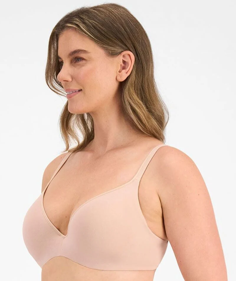 Berlei Barely There Cotton Rich Bra - Nude - Image 3