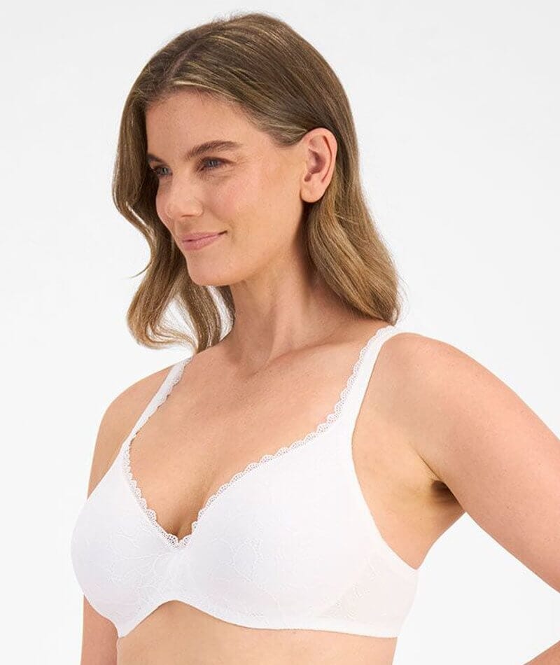 Berlei Barely There Lace Bra - White - Image 3
