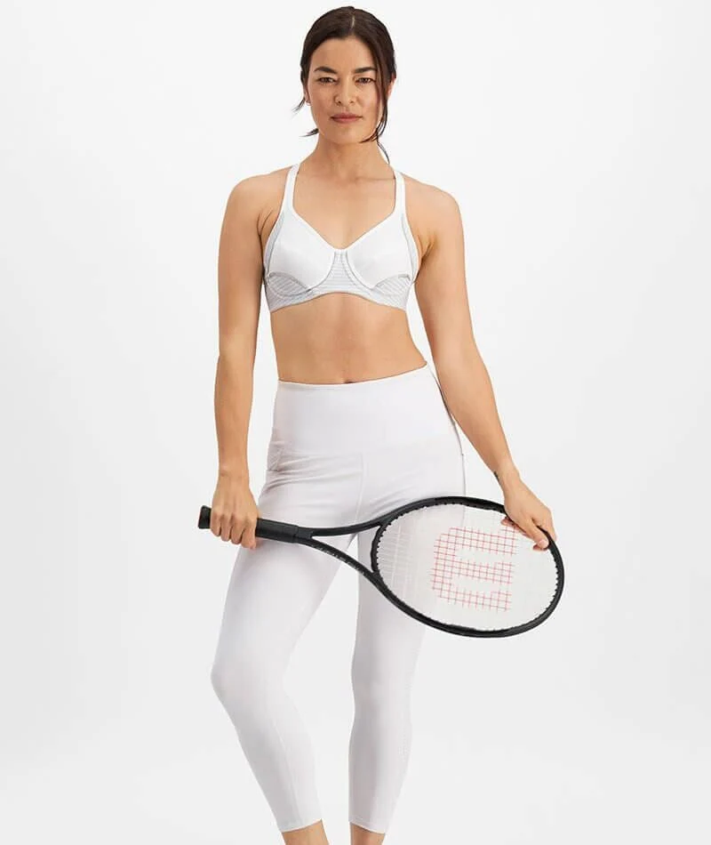 Berlei Electrify Underwire Sports Bra - White - Image 10