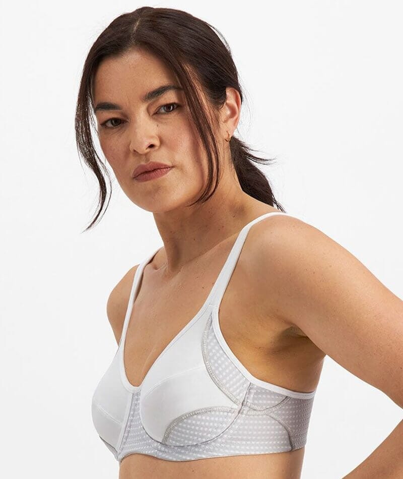 Berlei Electrify Underwire Sports Bra - White - Image 7