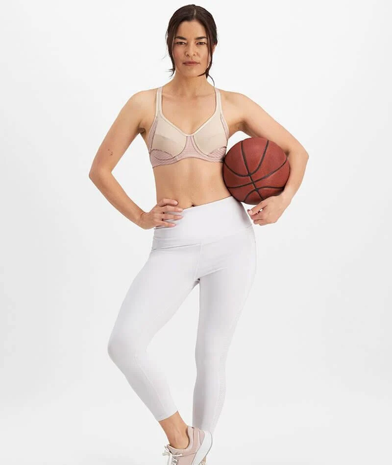 Berlei Electrify Underwire Sports Bra - Soft Powder - Image 5