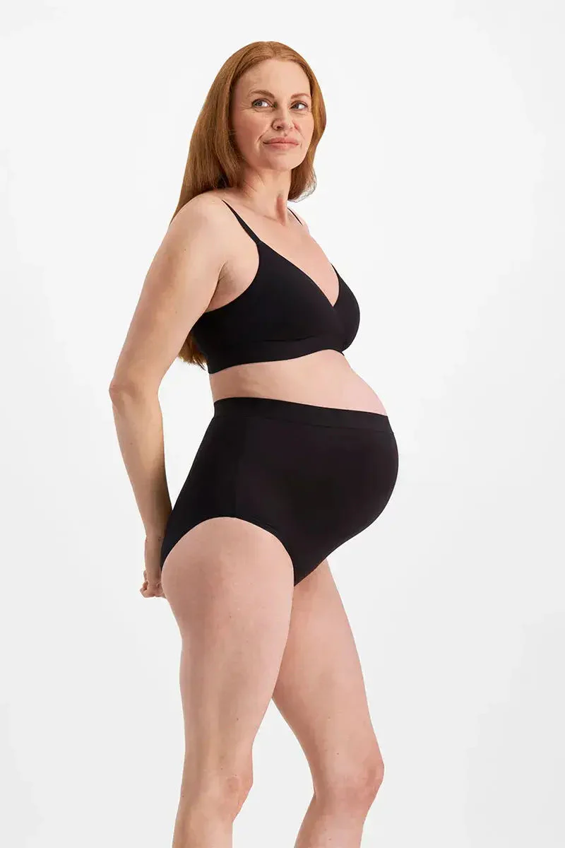 Berlei Life Maternity Over the Bump Full Brief - Black - Image 5