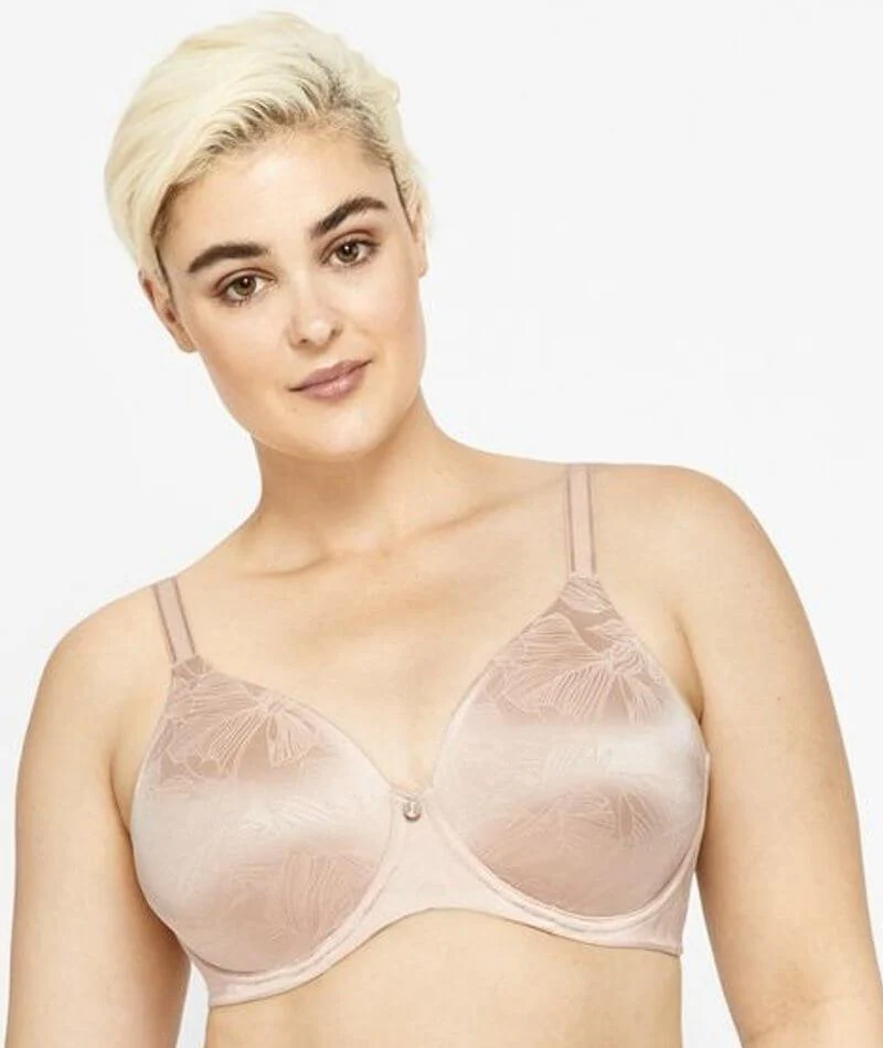 Berlei Lift and Shape Non-Padded Underwire Bra - Contemporary Floral Nude - Image 4