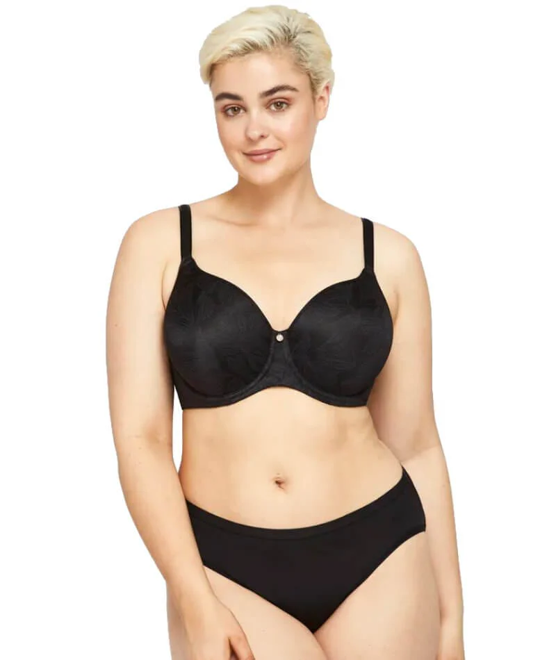 Berlei Lift and Shape T-Shirt Underwire Bra - Contemporary Floral Black - Image 5