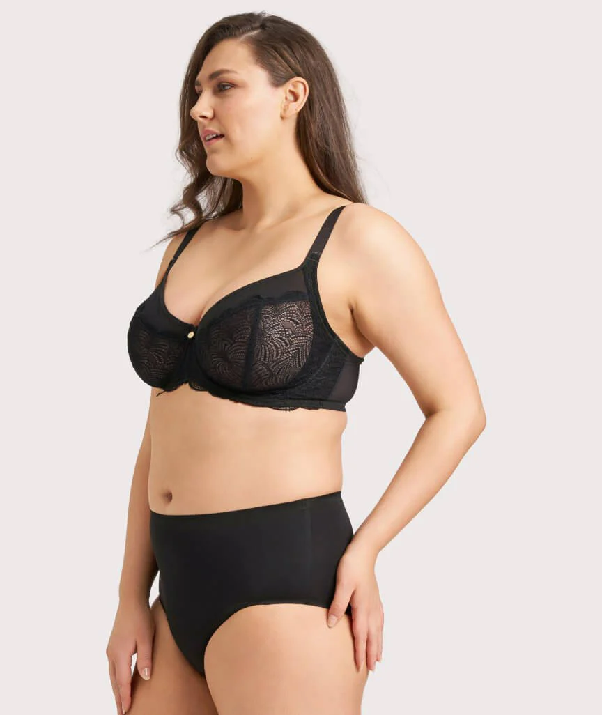 Berlei Lift & Shape Minimiser Bra - Black - Image 12