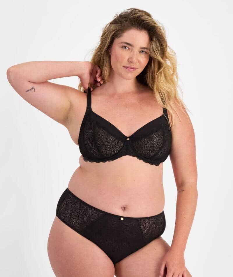 Berlei Lift & Shape Minimiser Bra - Black - Image 14