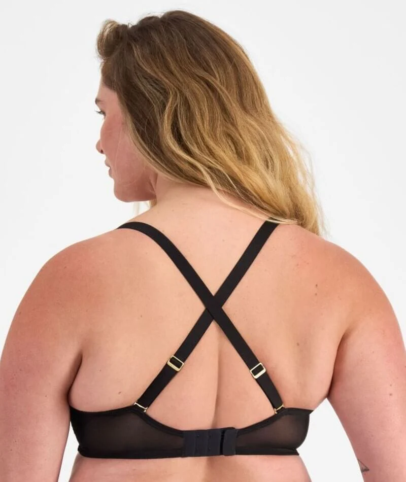 Berlei Lift & Shape Minimiser Bra - Black - Image 2