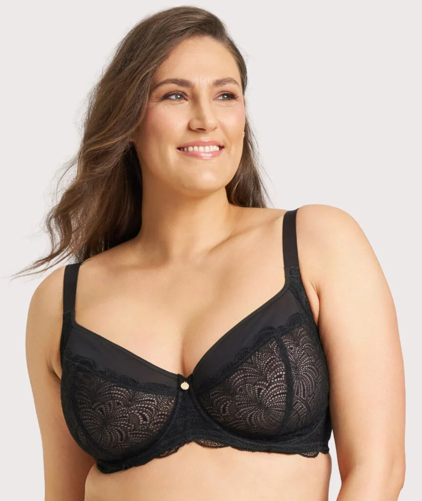 Berlei Lift & Shape Minimiser Bra - Black - Image 5