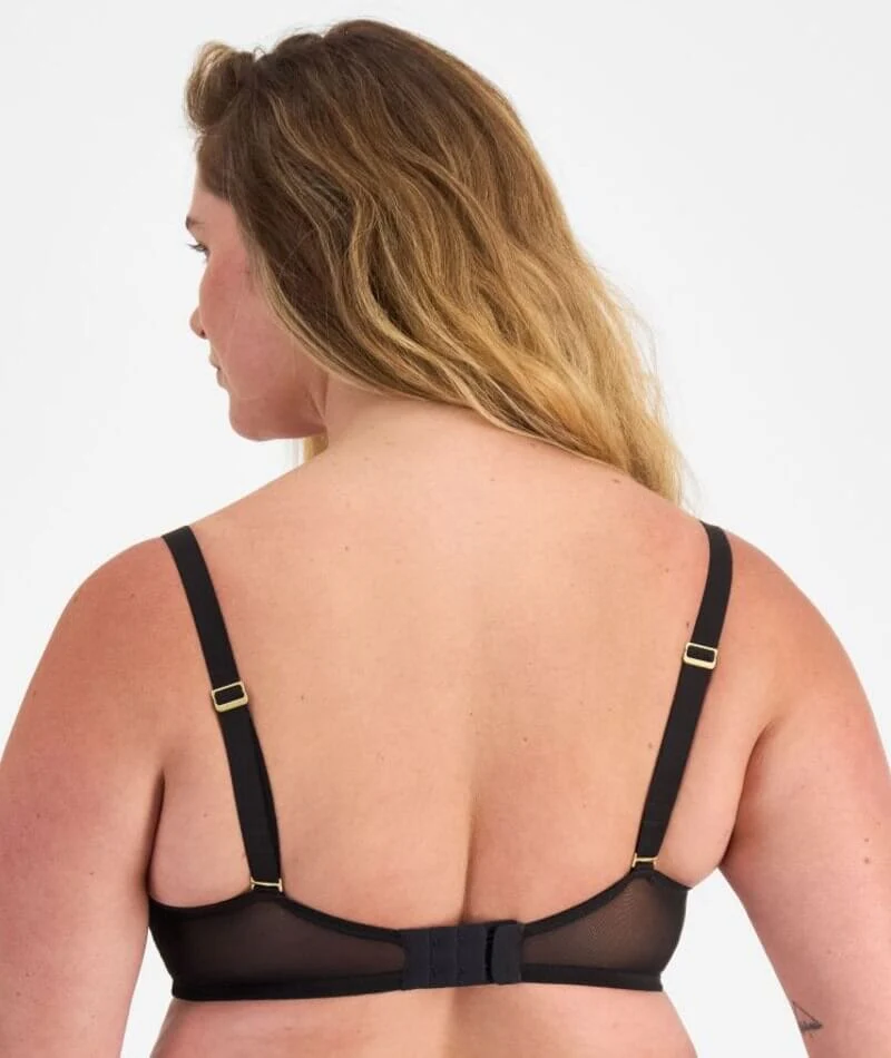Berlei Lift & Shape Minimiser Bra - Black - Image 6