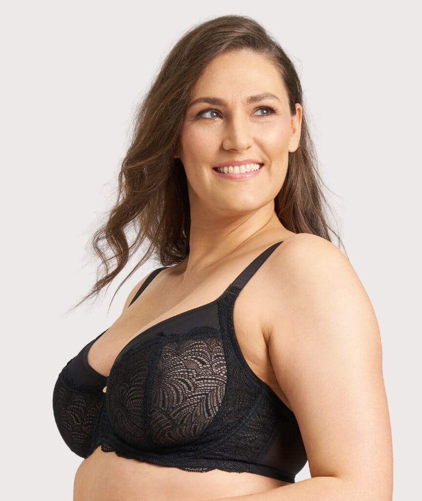 Berlei Lift & Shape Minimiser Bra - Black - Image 8