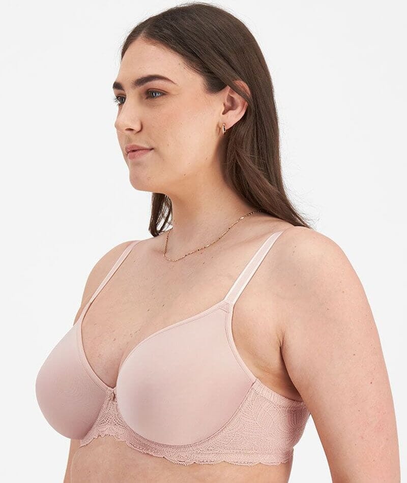 Berlei Lift & Shape T-Shirt Spacer Bra - Nude Lace - Image 2