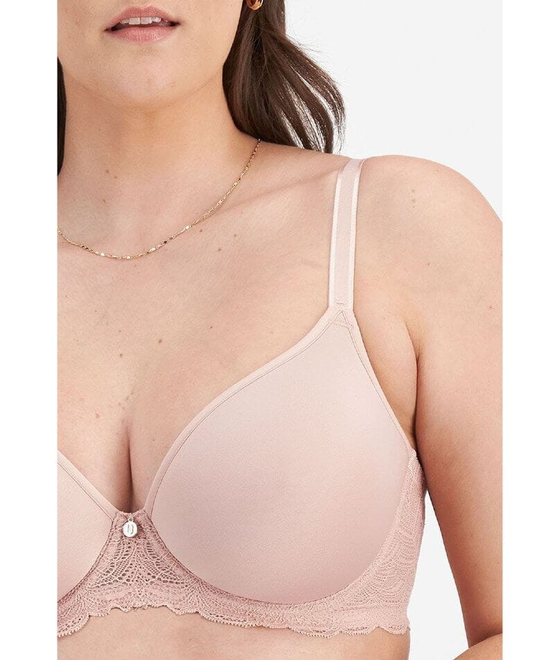 Berlei Lift & Shape T-Shirt Spacer Bra - Nude Lace - Image 7