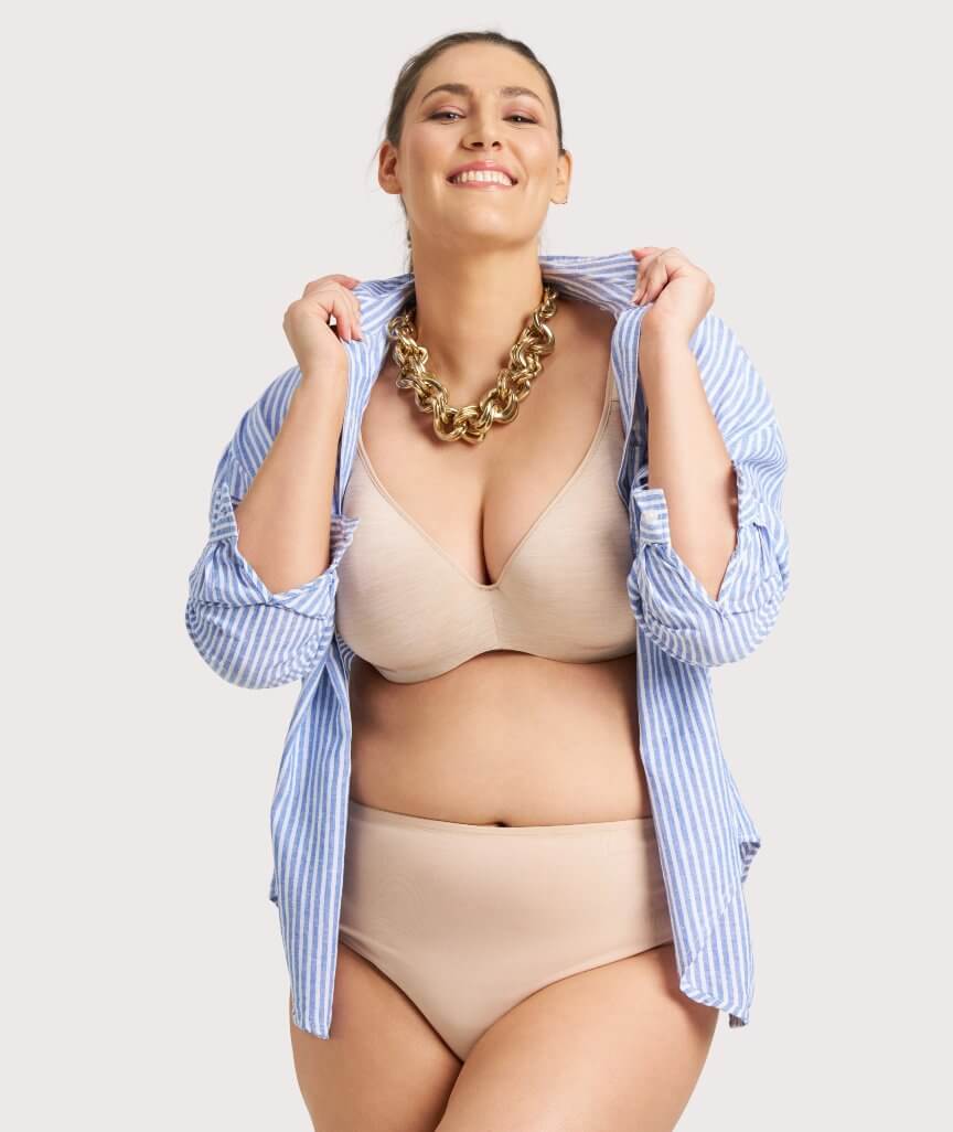 Berlei New Barely There Contour Bra - Skin - Image 7