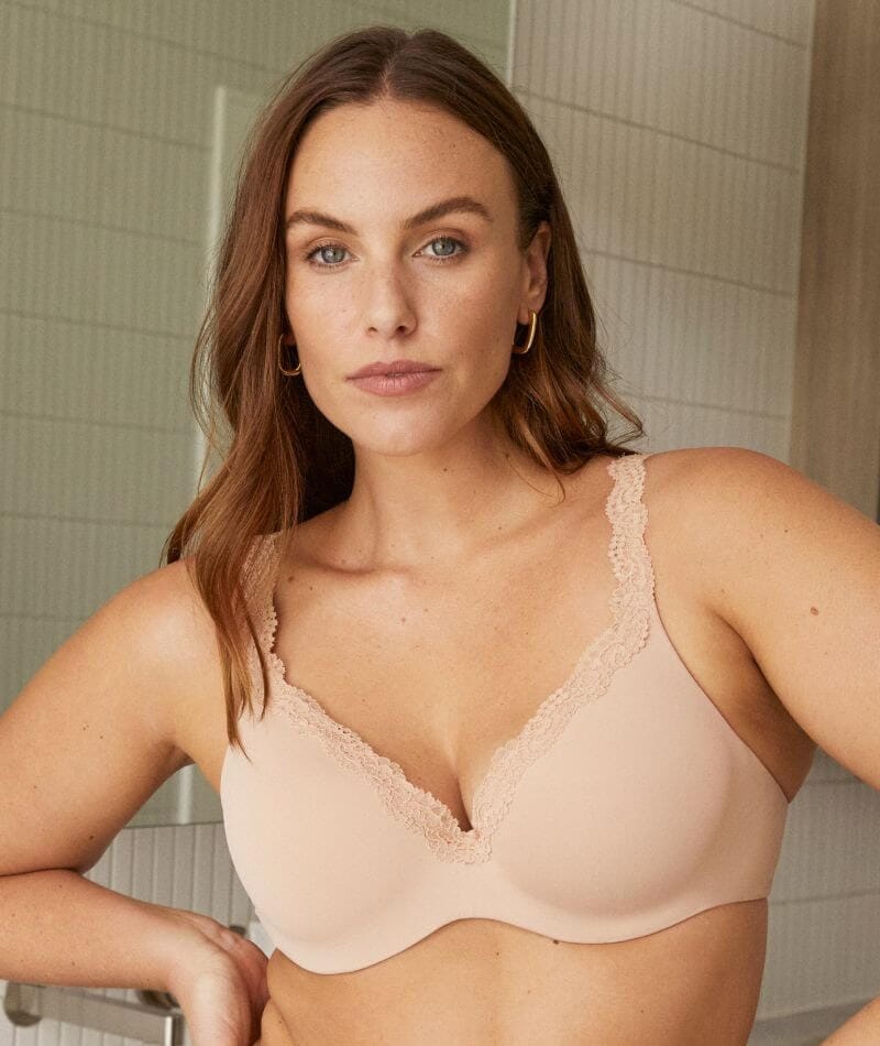 Berlei New Barely There Luxe Contour Bra - Nude - Image 4