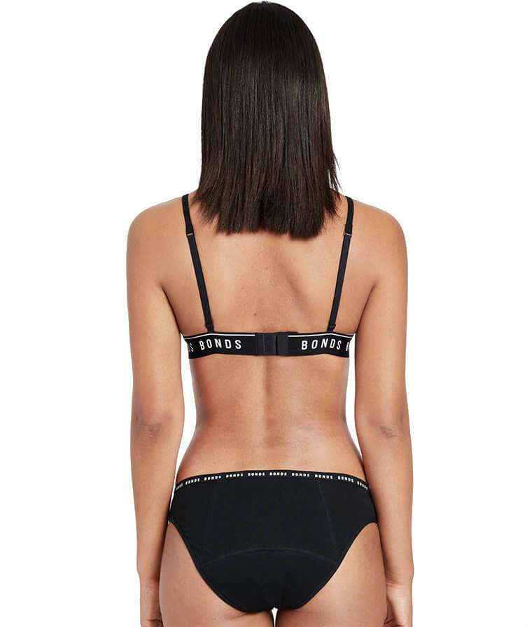 Bonds Bloody Comfy Heavy Period Bikini - Black - Image 5